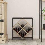  Stojala za vino Sonomski hrast, Črna Iverna plošča, Kovina Srednje | Shoptok.si