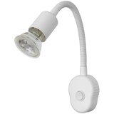 Osram Fleksibilna zidna lampa PLUG TUBE FLEX 1xGU10/5W/230V bela | Eponuda.com