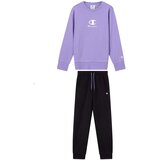 Champion Otroški kompleti Crewneck Sweatsuit Rožnata Cene
