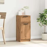 vidaXL Komoda artisian hrast 30x30x70 cm konstruiran les | Shoptok.si