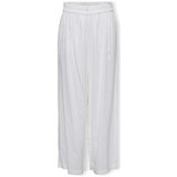 Only Hlače Noos Tokyo Linen Trousers - Bright White Bela | Shoptok.si