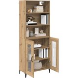  Highboard Umjetnički hrast 69,5 x 34 x 180 cm Konstruirano drvo | shoptok.hr