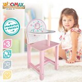  Visoki stolac Woomax 25 x 55 x 20 cm Lutke Bijela Roza 2 kom. | shoptok.hr