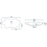 REA Bath Umivalnik finity + zamašek | Shoptok.si