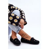 Boto Women's Suede Loafers Black Si Passione | shoptok.hr