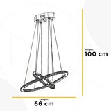 Lesnina XXXL VISEČA LED-SVETILKA /3750 lm/4000 K// | Shoptok.si