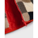 Sinsay Lagani Sherpa Fleece Jakna s Kockastim Uzorkom | shoptok.hr