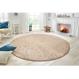 BT Carpet Svjetlo smeđi okrugli tepih ø 200 cm Wolly – | shoptok.hr