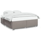 Furnova Posteljni okvir brez vzmetnice taupe 180x200 cm blago, (21935930) | Shoptok.si