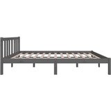  Za krevet od masivnog drva sivi 120 x 200 cm | shoptok.hr