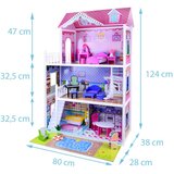  Velika LED drvena kućica za lutke | shoptok.hr