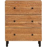  Bočni ormarić 60 x 33 x 75 cm od masivnog bagremovog drva | shoptok.hr