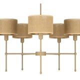  Luster na šipci MADELA 5xE14/40W/230V juta/bež | Eponuda.com