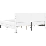  Krevetna konstrukcija Bijela 200 x 200 cm Umjetna koža | shoptok.hr
