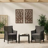  Sedežna garnitura z blazino 3 pcs Antracit PP, (5000262197) | Shoptok.si