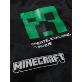 Reserved - Predimenzionirana majica dugih rukava Minecraft - crno | shoptok.hr