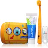 Curaprox Kids Travel Set putni kozmetički set za zube, jezik i desni za djecu 1 kom Cijene