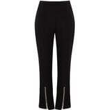 Trendyol Curve Plus Size Pants - Black - Flare Cijene