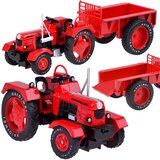 Metalni crveni traktor u omjeru 1:18 Cijene