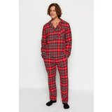 Trendyol Pajama Set - Red - Plaid | shoptok.hr
