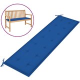 vidaXL Blazina za vrtno klop kraljevsko modra 180x50x3 cm blago Cene