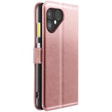 Oem Mayaxess, Denarnica za Fairphone 6 z zapestnim trakom in funkcijo stojala, Šampanjec roza, (5000208819) | Shoptok.si