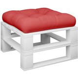  Jastuk za palete crveni 58 x 58 x 10 cm od tkanine | Eponuda.com