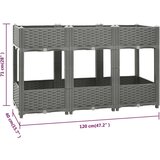  Povišena gredica 120x40x71 cm od polipropilena | shoptok.hr