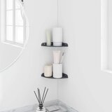  Ležeča polica s polico 2 pcs Antracit 15 x 15 x 2 cm, (5000307191) | Shoptok.si
