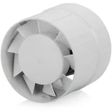 kupatilski aspirator-ventilator sa klemom WKA125 FI125 beli