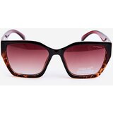 Boto Women's Classic Sunglasses with Gold Details UV400 Brown | Shoptok.si