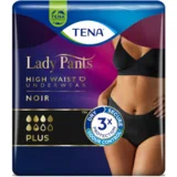 Lady Pants Plus M Black, gaćice 9 komada