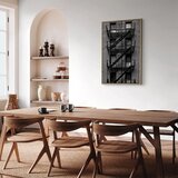  Slika - Emergency Exit (1 Part) Vertical 40x60 U prirodnom drvenom okviru | shoptok.hr