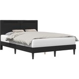  Krevetna konstrukcija Crna 140 x 200 cm Umjetna koža | shoptok.hr