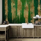  Foto tapeta - Golden-Green Expression 350x256 Vodootporna | shoptok.hr