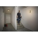Osram spoljašnje zidno svetlo bulkhead 1xE27/10W/230V prečnika 19 cm IP54 crno | Eponuda.com