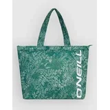 Coastal Print Tote Bag green island sky