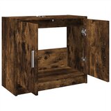 Ormarić za umivaonik boja dimljenog hrasta 63x29x55 cm drveni | Eponuda.ba