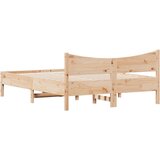  Okvir za krevet 140x190 cm od masivnog drva | shoptok.hr