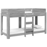  Postelja na vzkraj za otroke Siva Sonoma 75 x 190 cm, (5000141789) | Shoptok.si