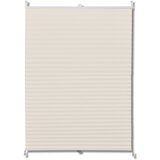 vidaXL Plise Zavesa velikost 60 x 125 cm Krem barva, (20767847) | Shoptok.si