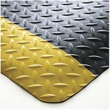 COBA Podloga za preprečevanje utrujenosti DECKPLATE, blago za razrez, črno / rumene barve, tek. m. x 900 mm, maks. 18,3 m | Shoptok.si