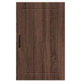 vidaXL Stenska kuhinjska omarica s polico Rjav hrast 50 x 31 x 80 cm | Shoptok.si