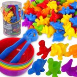 Woopie edukativna igra: sorter boja dinosaura, 56 el. | shoptok.hr