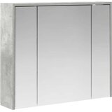  Kupaonski ormar s ogledalom Betonski sivi 73 5 x 16 x 62 5 cm | shoptok.hr