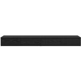  Crne ladice za krevet 135x36 5x16 5 cm od konstruiranog drveta | shoptok.hr