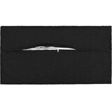  Presvlaka za jastuk 2 pcs HOUTEN Crna 40 x 70 cm Umjetni lan - Crna 40 x 70 cm 2 | shoptok.hr