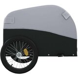 Teretna prikolica za bicikl crno-siva 45 kg željezna | shoptok.hr