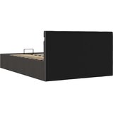  Hidraulični okvir za krevet od tkanine LED tamnosivi 120x200 cm | shoptok.hr