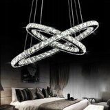 Toolight kistalna stropna svjetiljka krug 50+30cm pilot APP418-CP | shoptok.hr